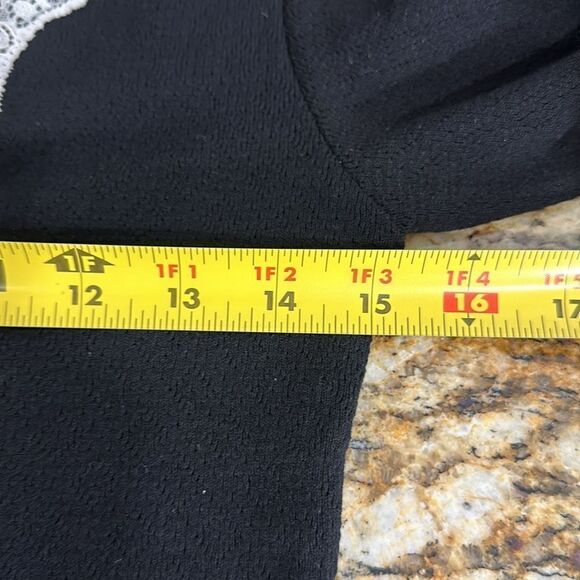 Twin Set by Simona Barbieri Viscose Blend Trim Cardigan In Black Size S - Picture 7 of 8